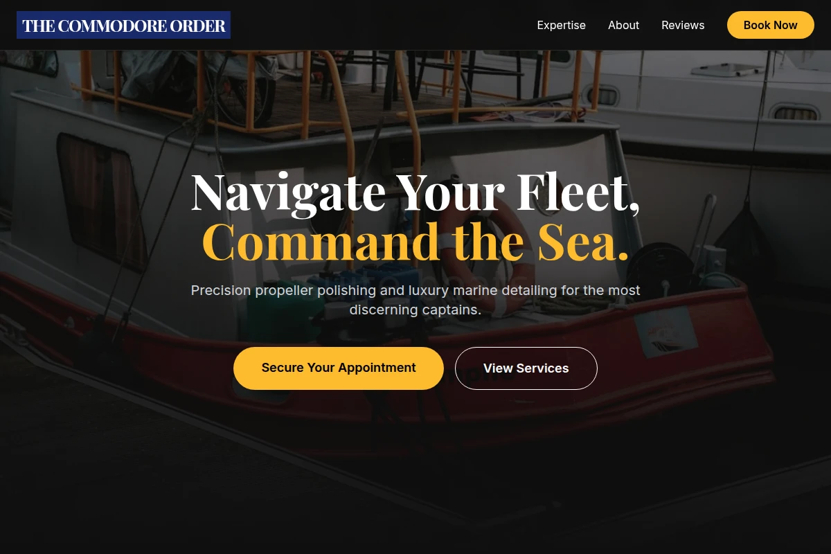 Propeller Boat Cleaning
