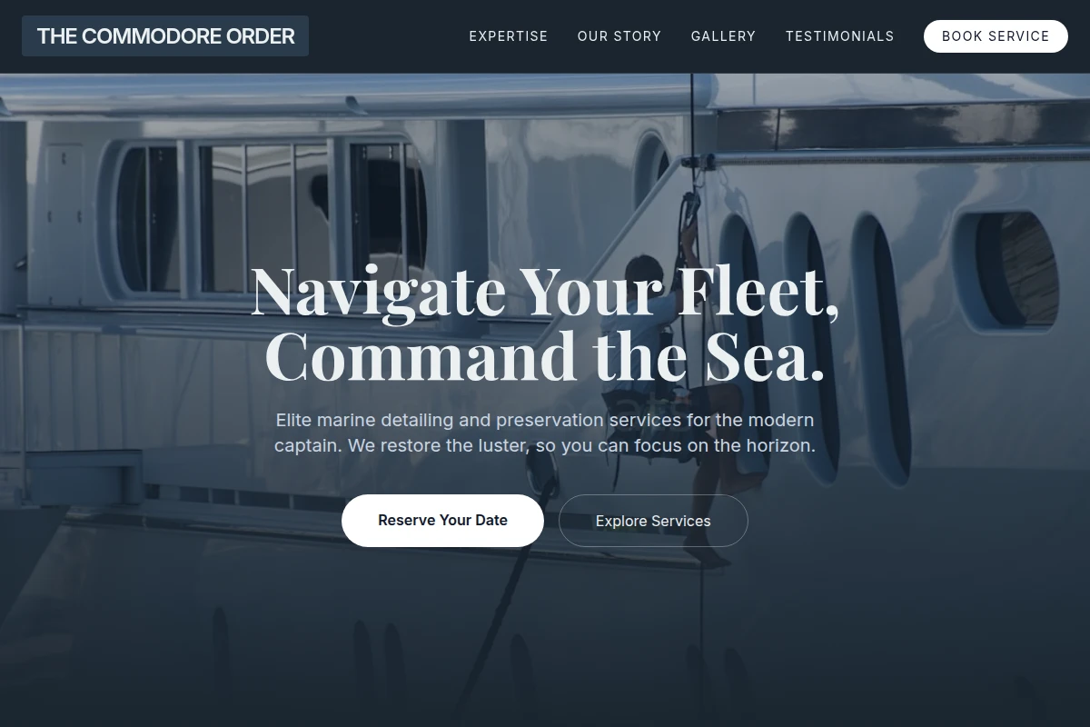 Sail Boat Cleaning