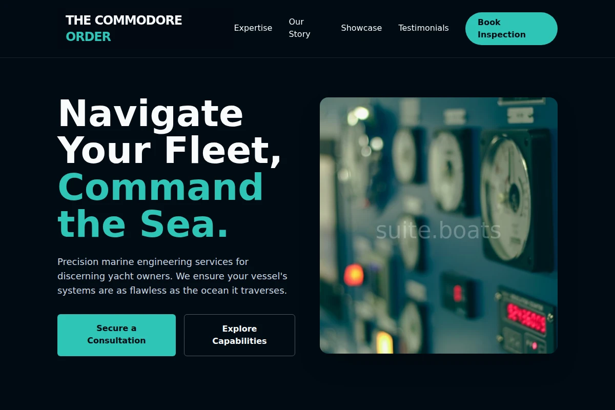 Yacht Marine Engineering